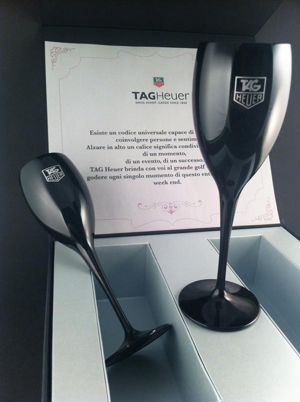 Пластиковые бокалы с логотипом для Tag Heuer